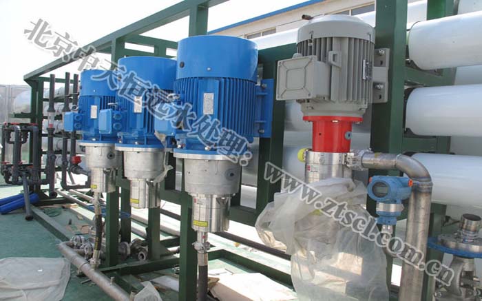 北京密云污水處理廠運行日處理污水4萬噸